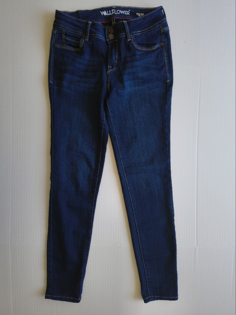 Wallflower Dark Blue Skinny Jeans